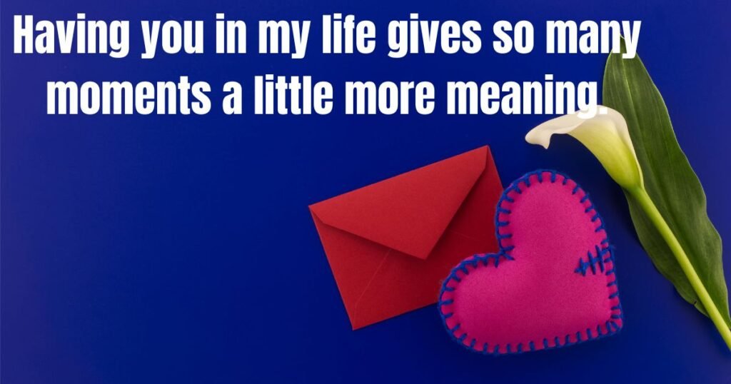 Short Touching Love Messages for Her