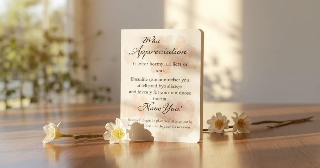 Appreciation Letter to an Older Sister