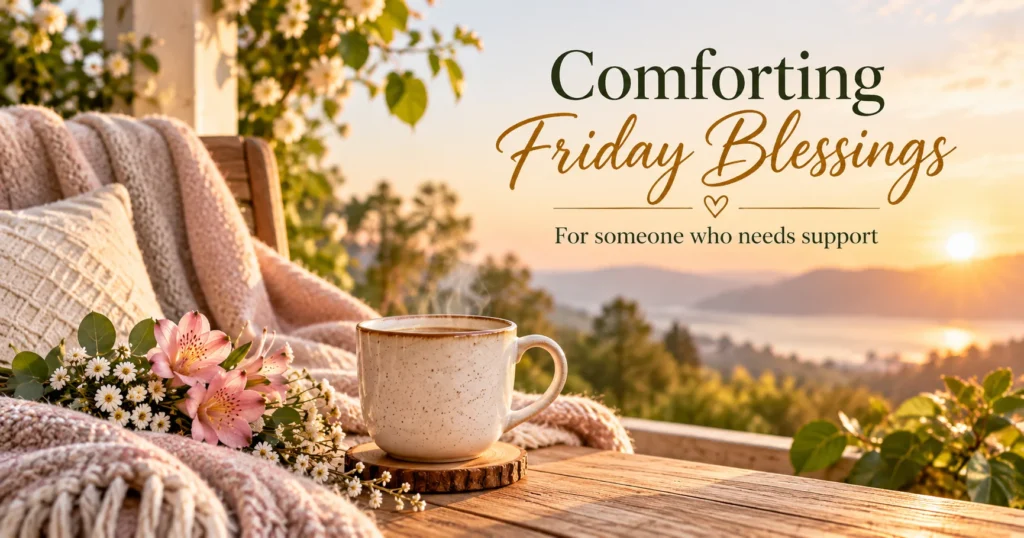 Comforting Friday Blessings for Someone Who Needs Support