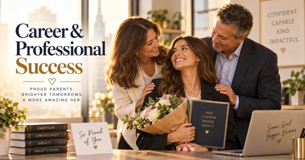 Congratulations to Parents on Their Daughter’s Success