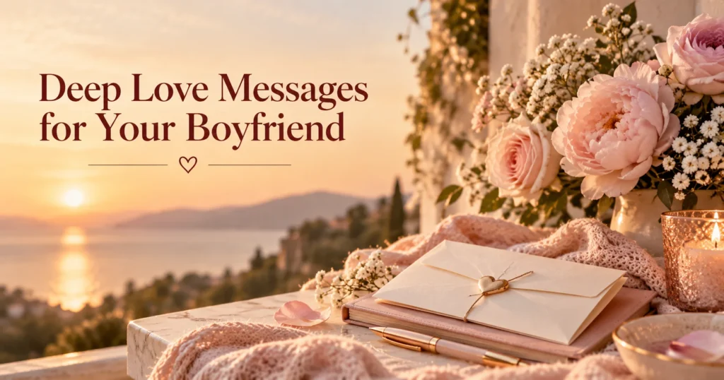 Deep Emotional Love Messages for Your Boyfriend