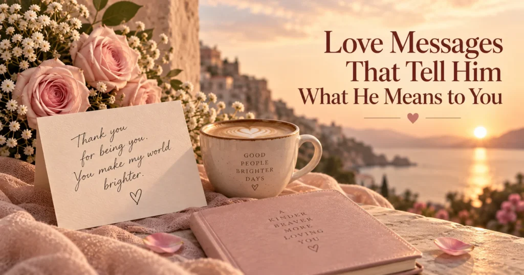Deep Words for the Man Who Feels Like Home