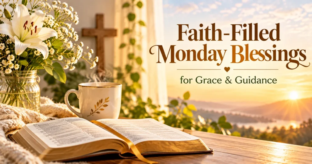 Faith-Filled Monday Blessings for Grace and Guidance