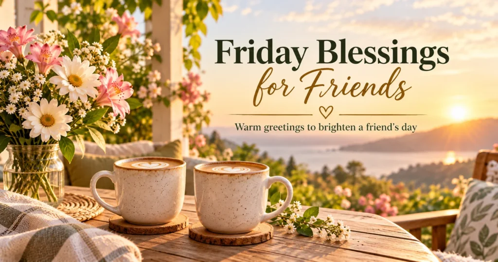 Friday Greetings and Blessings for Friends