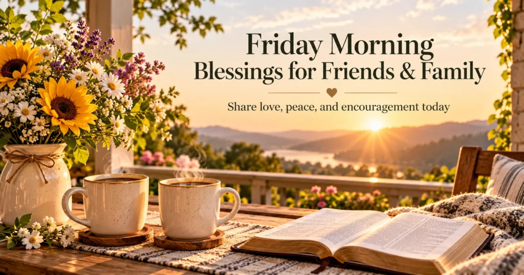 Friday Morning Blessings Images for Friends and Family