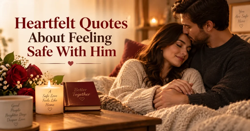 Heartfelt Quotes About Feeling Safe With Him