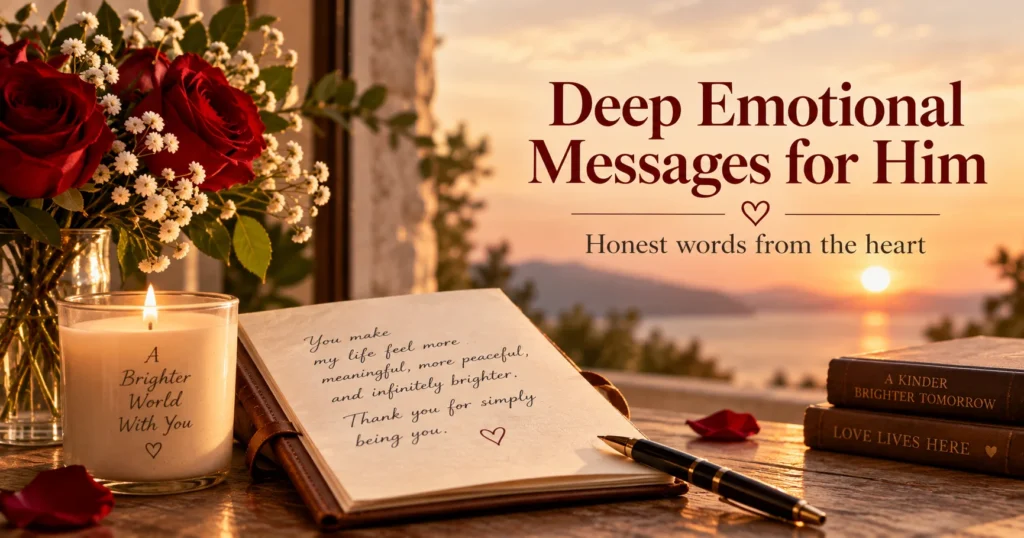 Long Emotional Paragraphs for Boyfriend or Husband