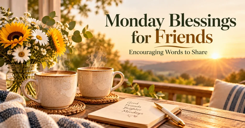 Monday Morning Blessings for Friends
