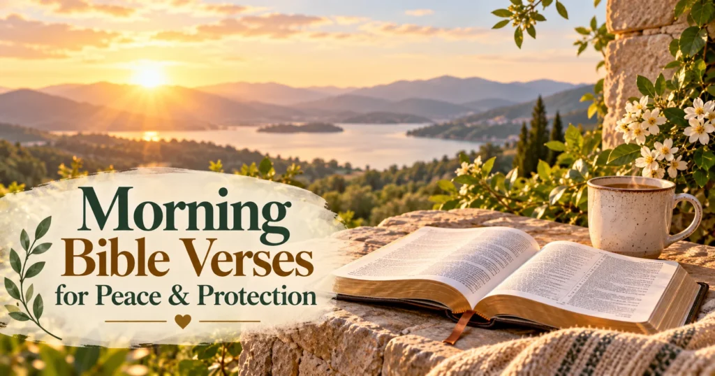 Morning Bible Verses for Peace and Protection