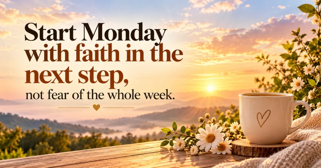 Positive Inspiration Good Morning Monday Image Text