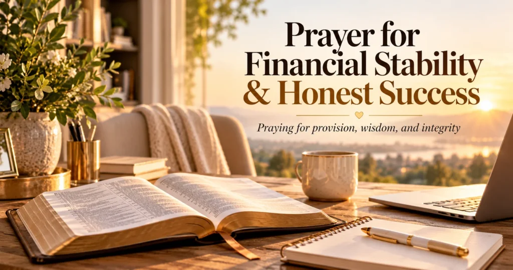 Prayer for Financial Stability and Honest Success