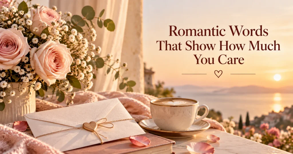 Romantic Words That Tell Him How Strongly You Feel