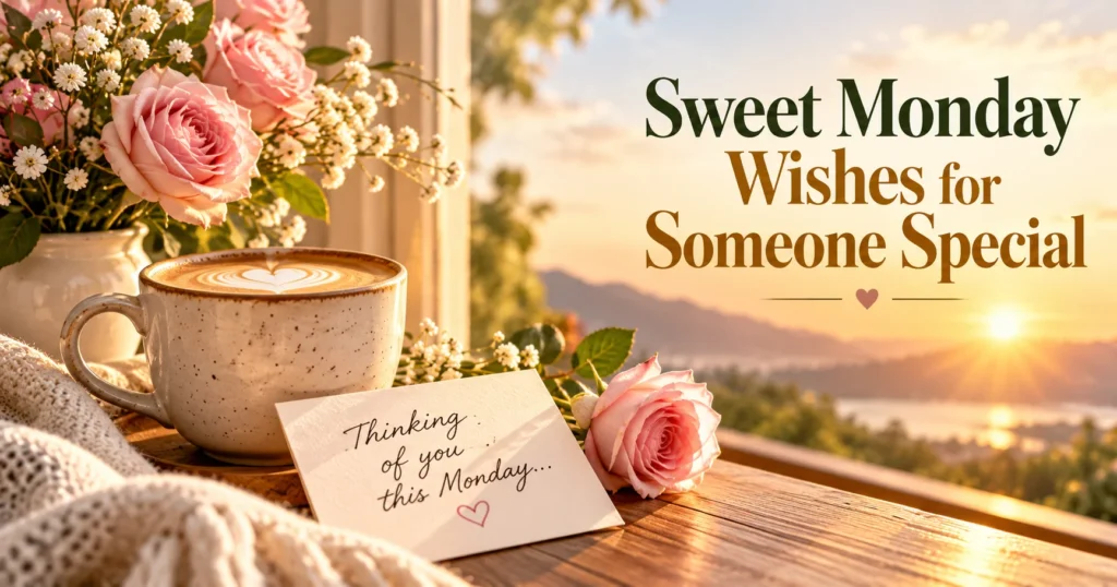 Sweet Monday Wishes for Someone Special