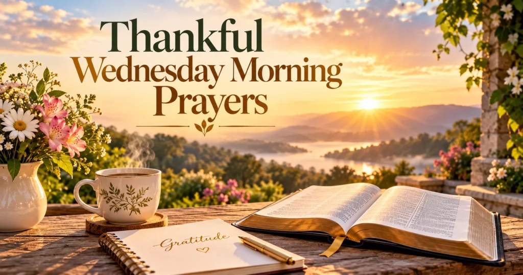 Thankful Wednesday Morning Prayers