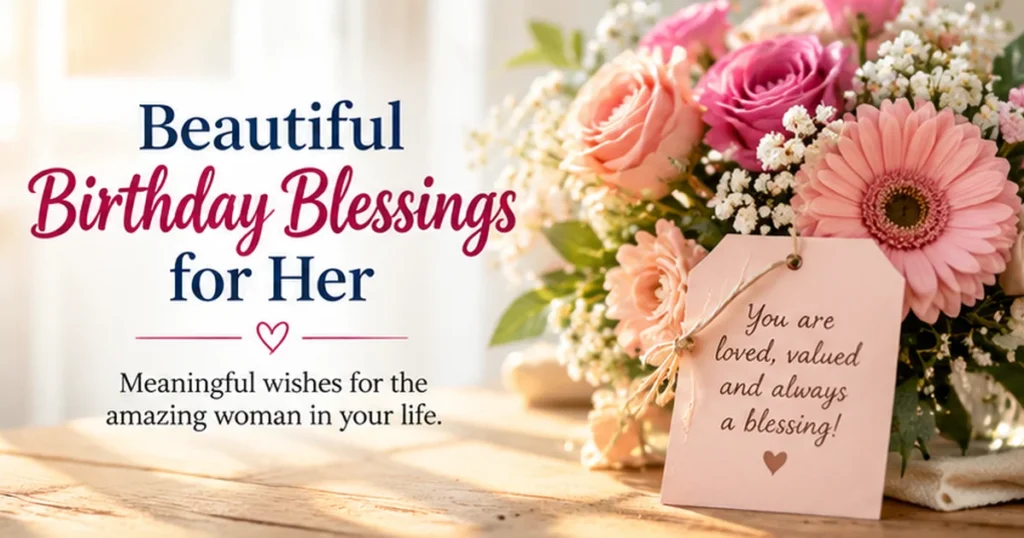 Beautiful Birthday Blessings for Her