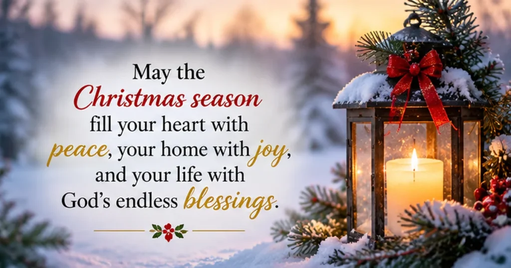 Christmas Blessings Quotes for Family