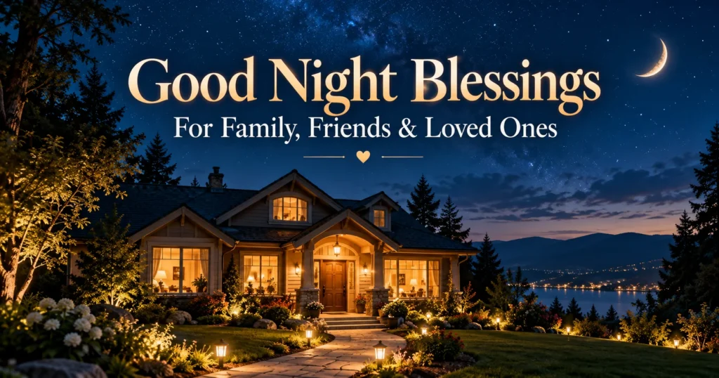 Comforting Night Blessings for Stressful or Difficult Days