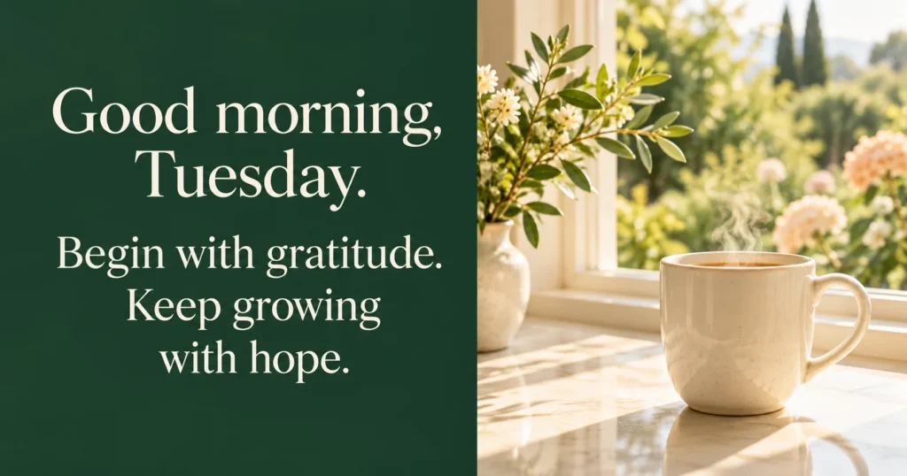 Encouraging Tuesday Wishes for Work, School, and Goals