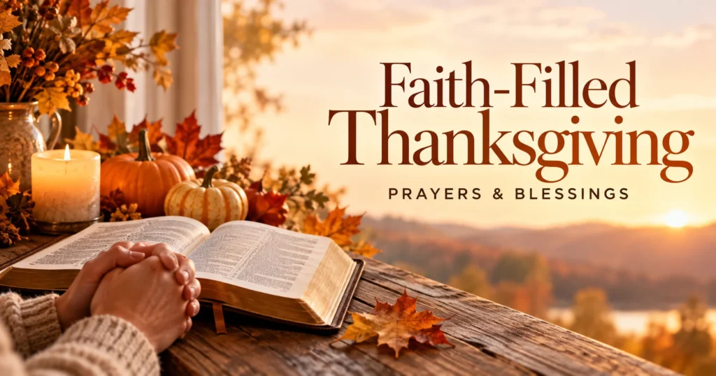 Faith-Filled Thanksgiving Prayers and Blessings