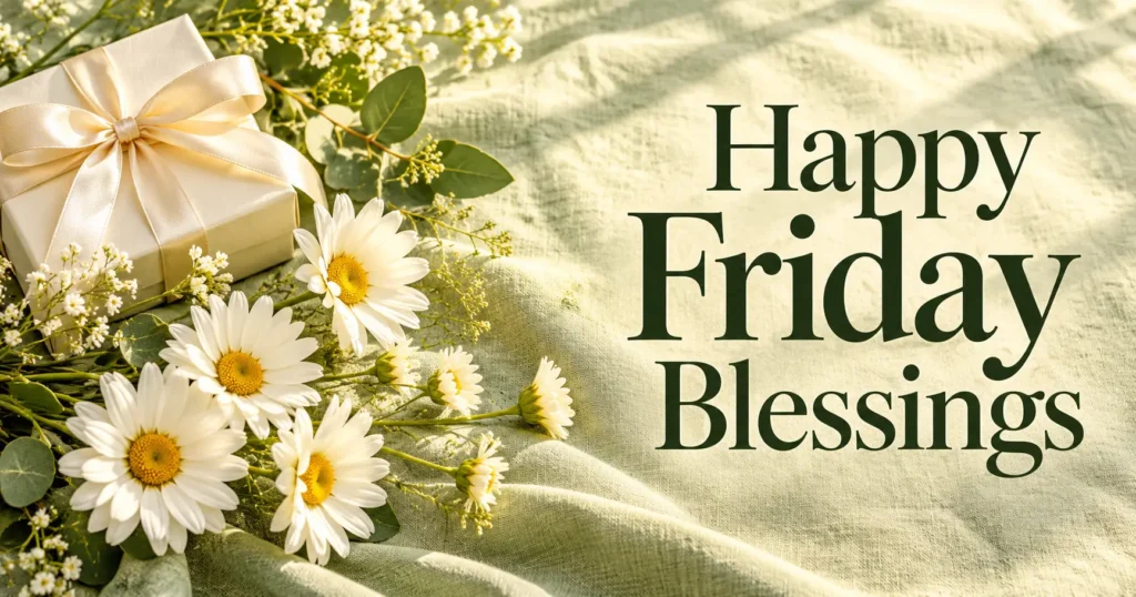 Friday Blessings Quotes for Friends and Family