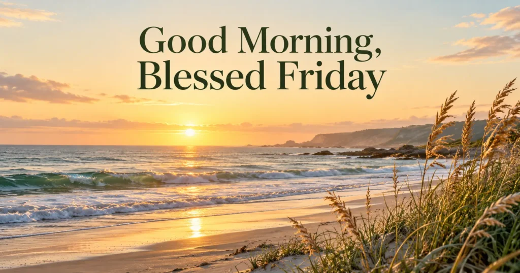 Good Morning Friday Blessings Quotes