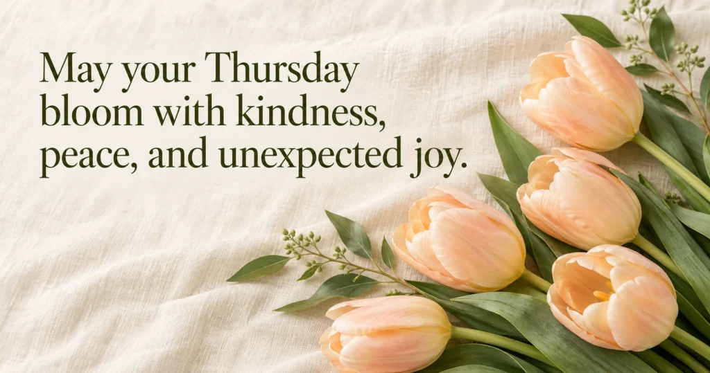 Happy Thursday Blessings to Lift Someone's Spirit