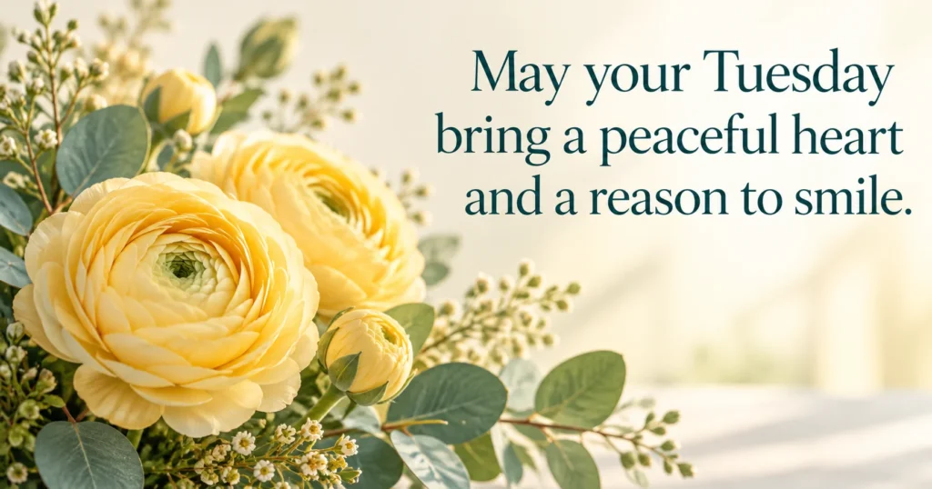Happy Tuesday Blessings to Share With Friends and Family