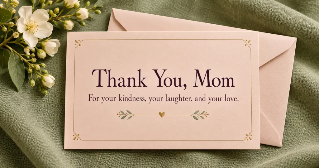 Heartfelt Messages of Gratitude for Mom