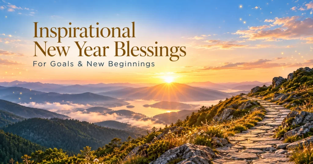 Inspirational New Year Blessings for Goals and New Beginnings