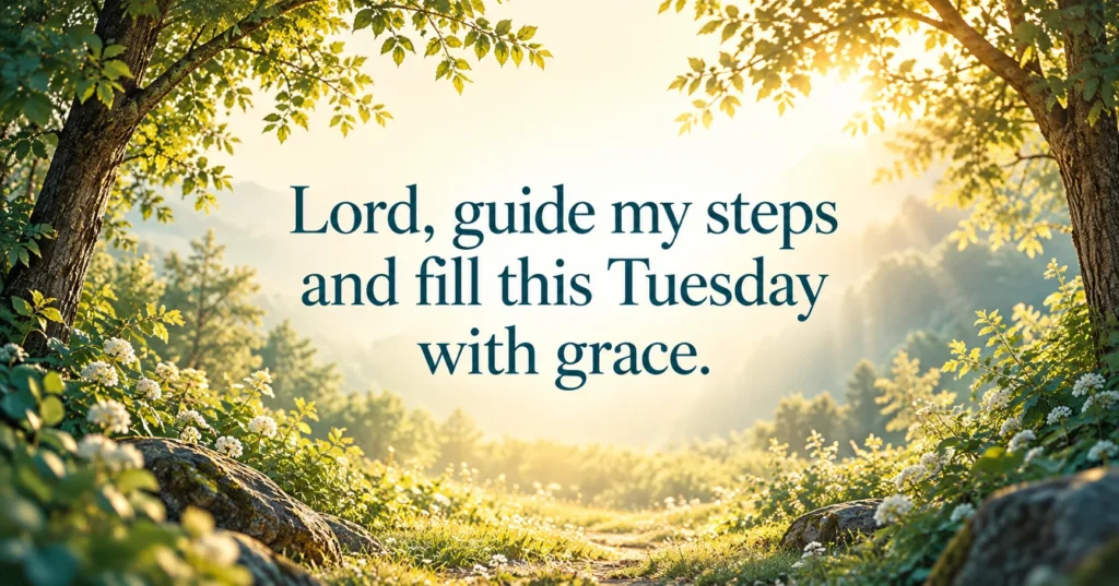 Inspirational Tuesday Blessings for Work and Personal Goals
