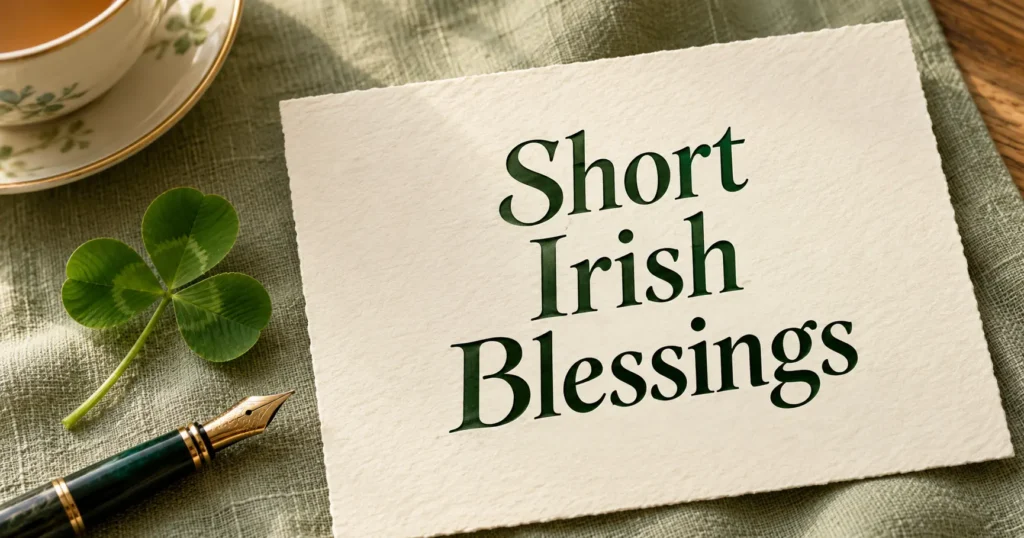 Irish Friendship Blessings