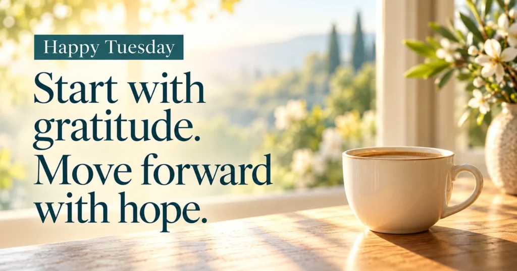 Meaningful Tuesday Blessings for Someone Who Needs Encouragement