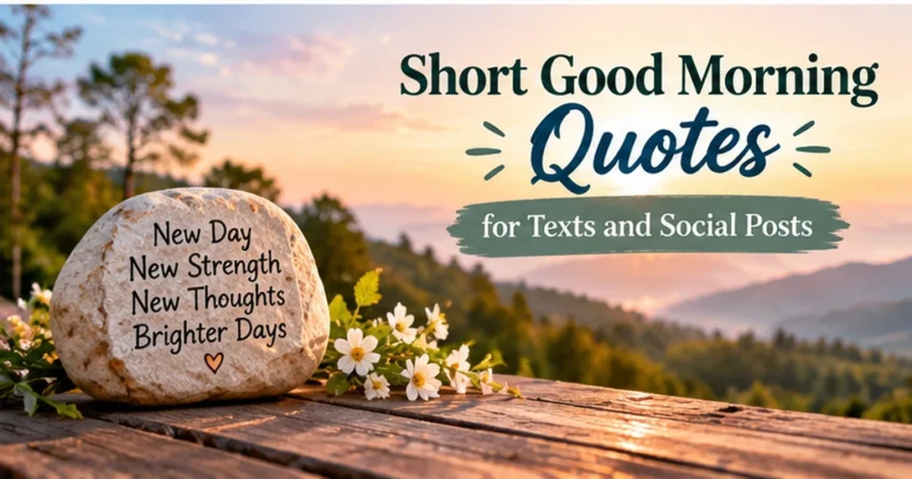 Spiritual Good Morning Blessings and Short Prayers