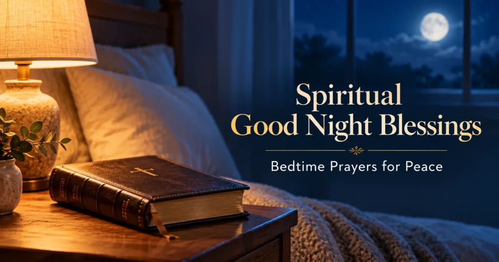 Spiritual Good Night Blessings and Bedtime Prayers