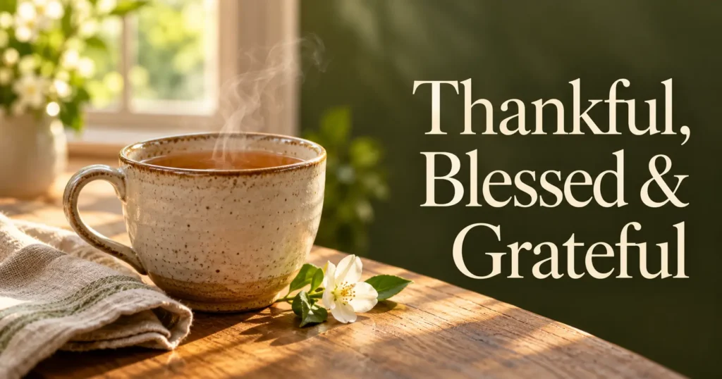 Thankful and Blessed Quotes for a Grateful Heart