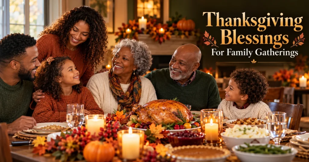 Thanksgiving Blessings for Family Gatherings