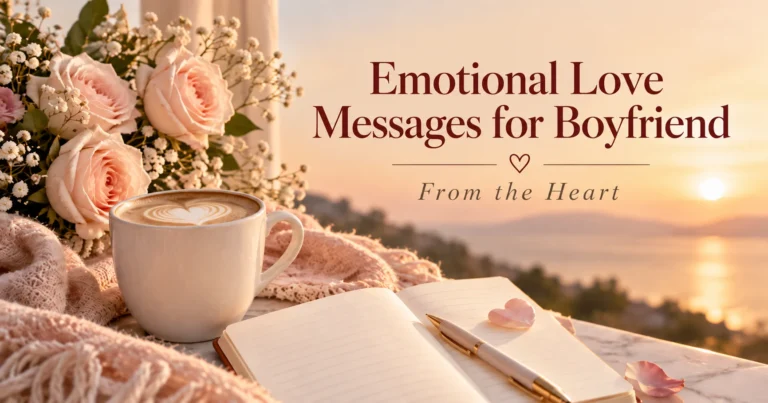100+ Emotional Love Messages for Boyfriend From the Heart