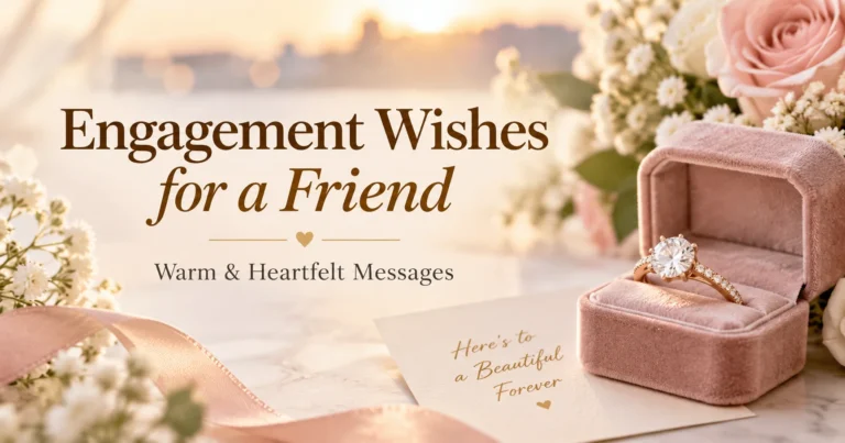 100+ Engagement Wishes for a Friend: Warm & Heartfelt Messages