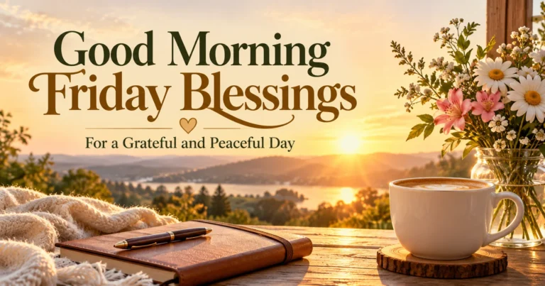 100+ Good Morning Friday Blessings for a Grateful and Peaceful Day
