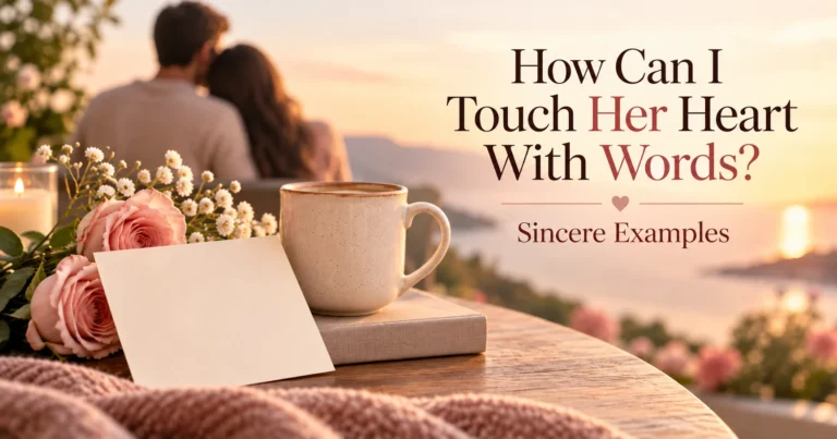 100+ How Can I Touch Her Heart with Words? Sincere Examples