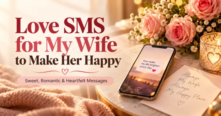 100+ Love SMS for My Wife to Make Her Happy