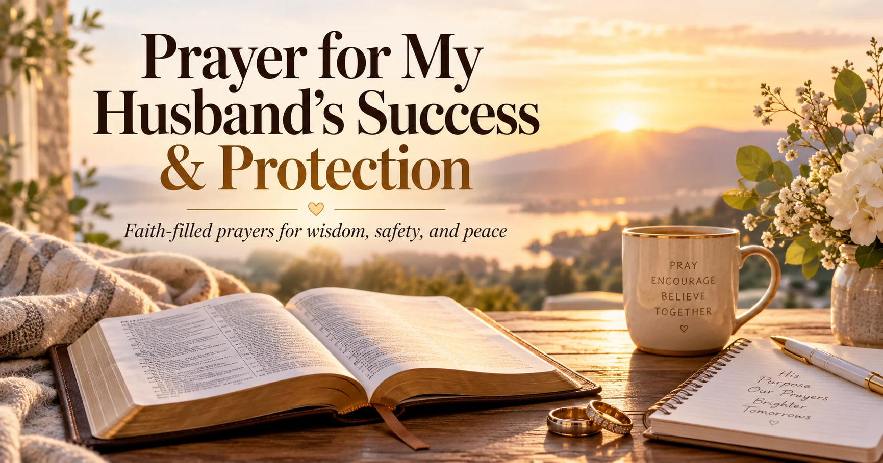 100+ Prayer for My Husband’s Success and Protection