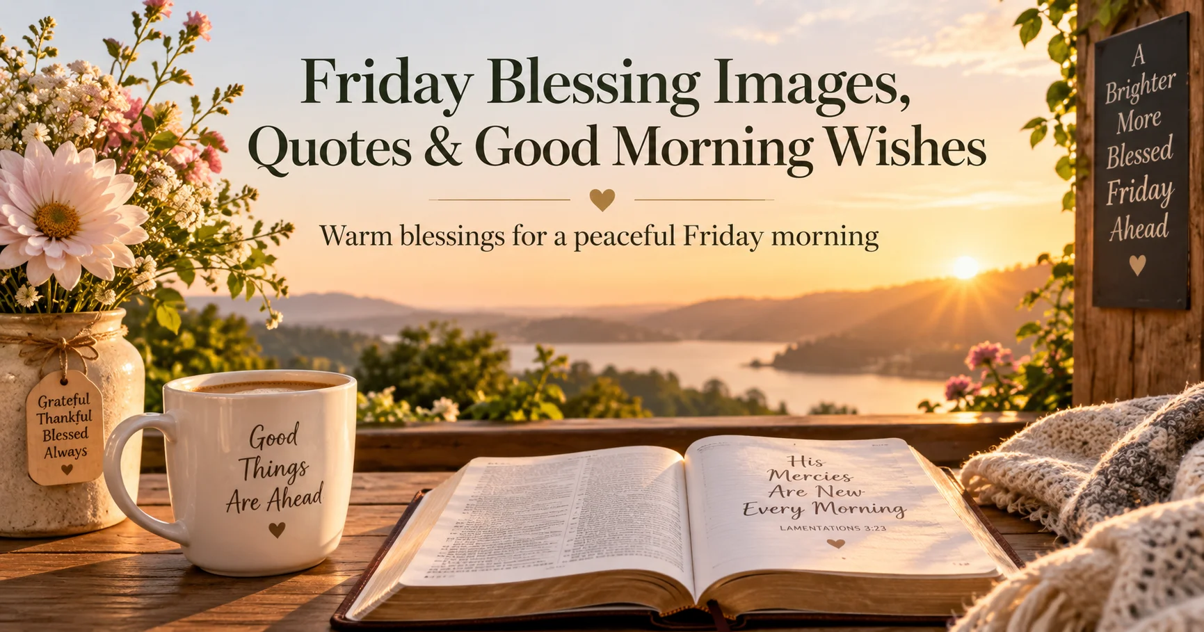 105+ Friday Blessing Images, Quotes & Good Morning Wishes