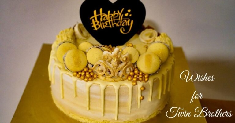 120+ Happy Birthday Twin Brothers Wishes: Heartfelt & Meaningful
