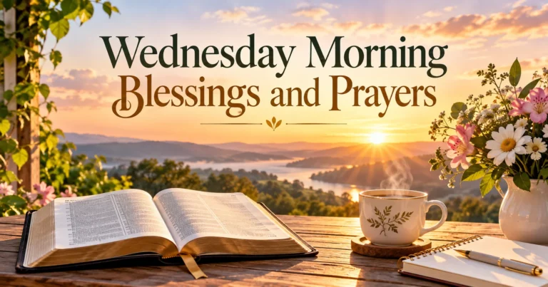 125+ Wednesday Morning Blessings and Prayers