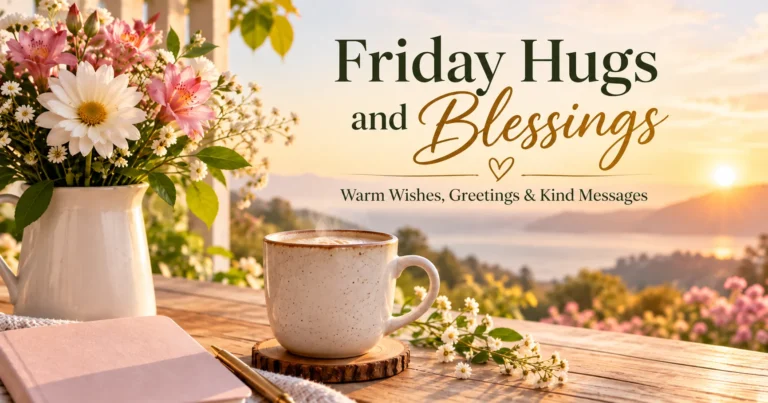 145+ Friday Hugs and Blessings: Warm Wishes, Greetings, and Kind Messages