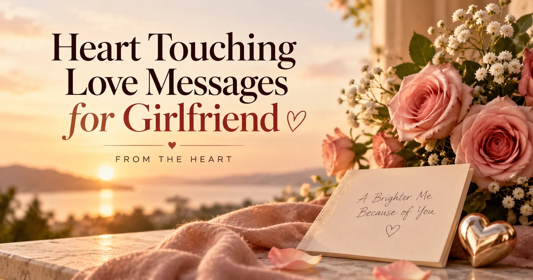 165+ Heart Touching Love Messages for Girlfriend From the Heart