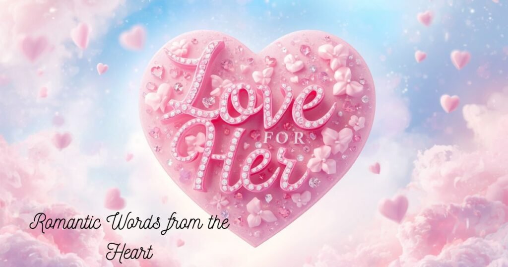 Heart Love Message for Her: Romantic Words From the Heart
