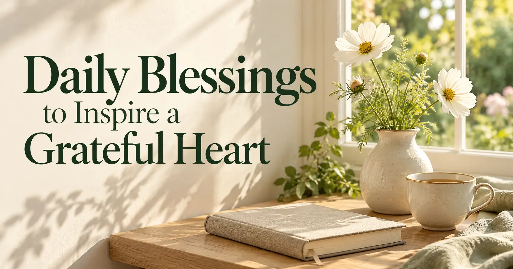 100+ Daily Blessings to Inspire a Grateful Heart 2026