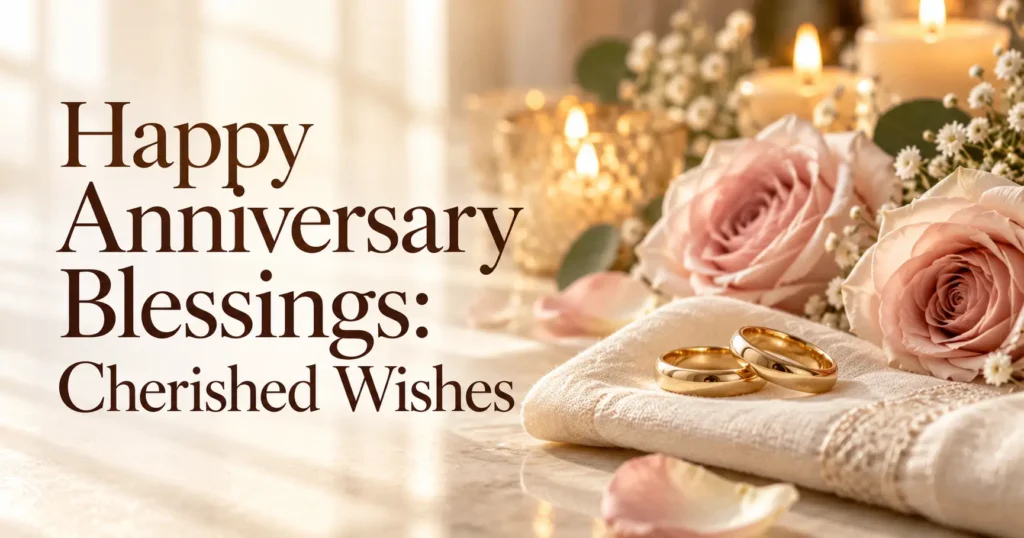 100+ Happy Anniversary Blessings: Cherished Wishes 2026